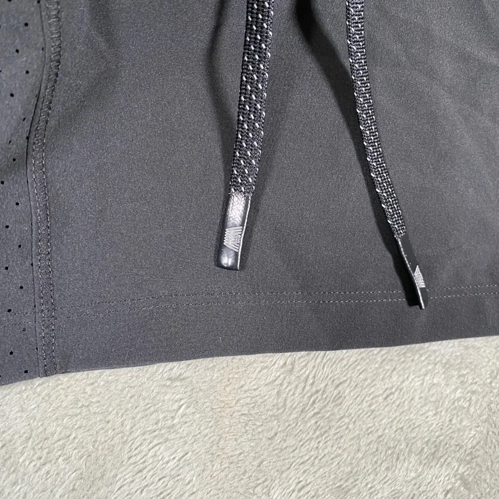 Mack Weldon Shorts Stealth Mens XL Black Polyester Spandex Active‎ Gym Running